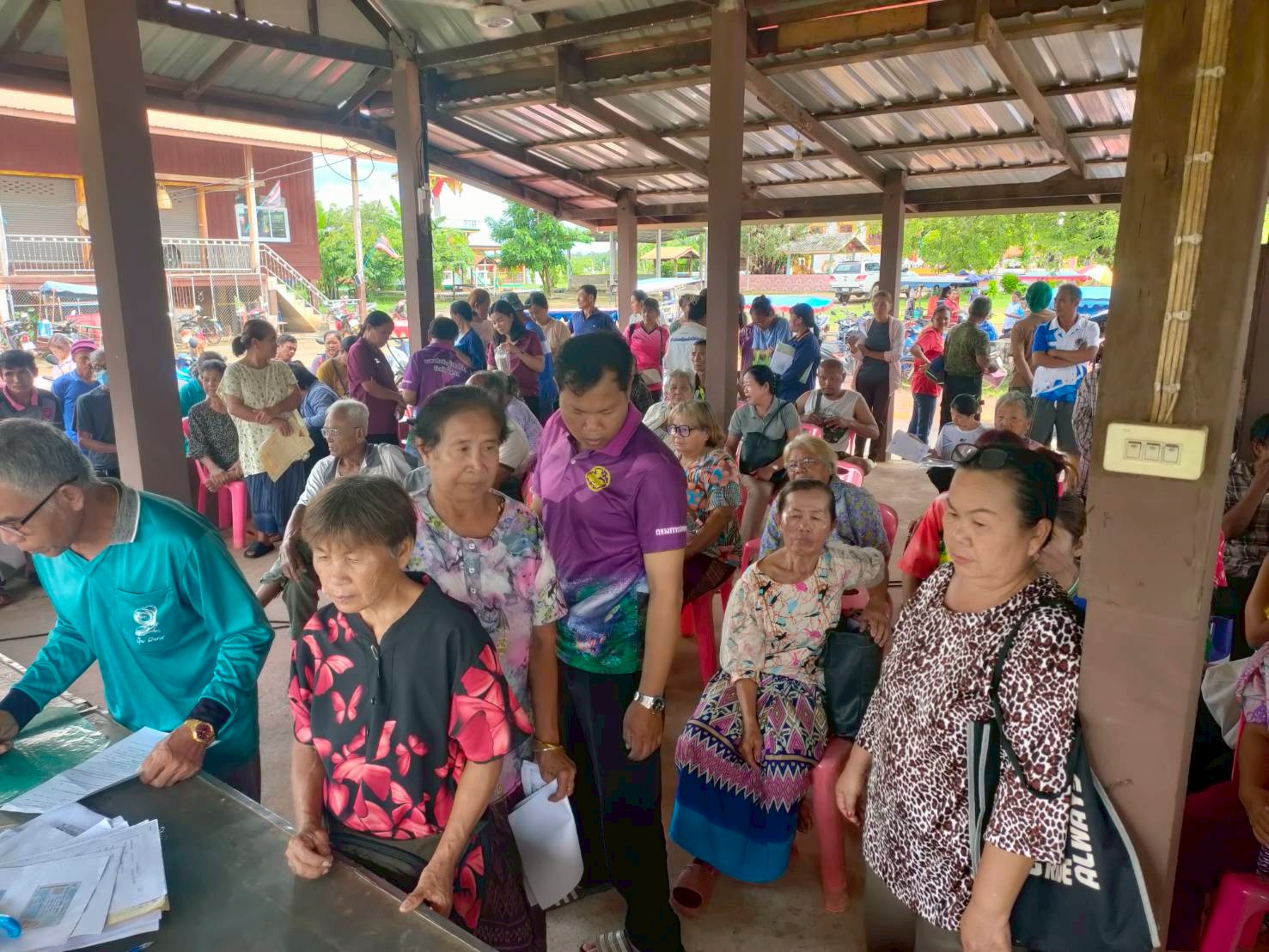 title - สำนักงานการปฏิรูปที่ดินจังหวัดบึงกาฬ ออกหน่วยรับคำร้องออกโฉนดเพื่อการเกษตร ให้แก่เกษตรกร